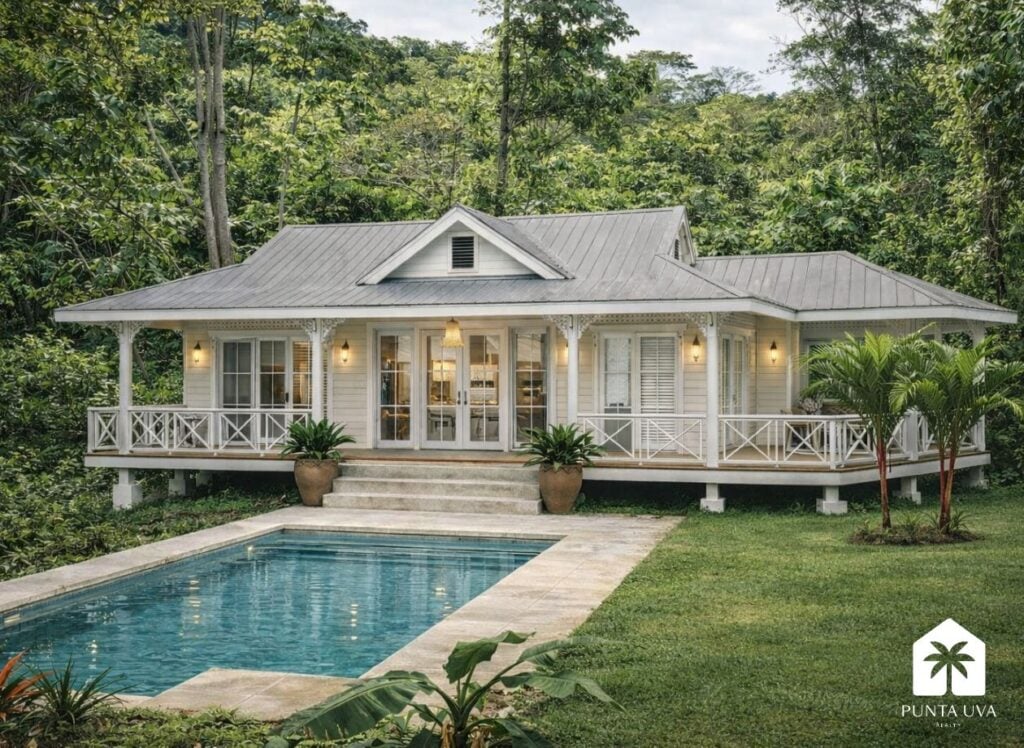 Villa Project with Pool on Titled Lot 650 m from Punta Uva Beach 1 1