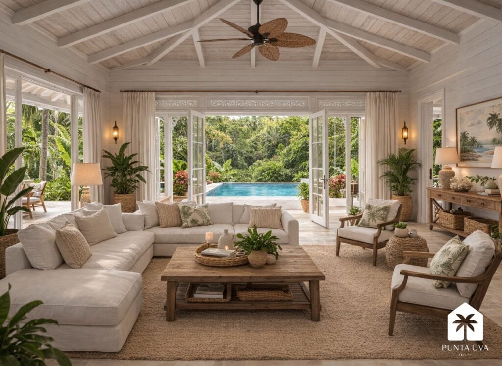 Villa Project with Pool on Titled Lot 650 m from Punta Uva Beach 4 2